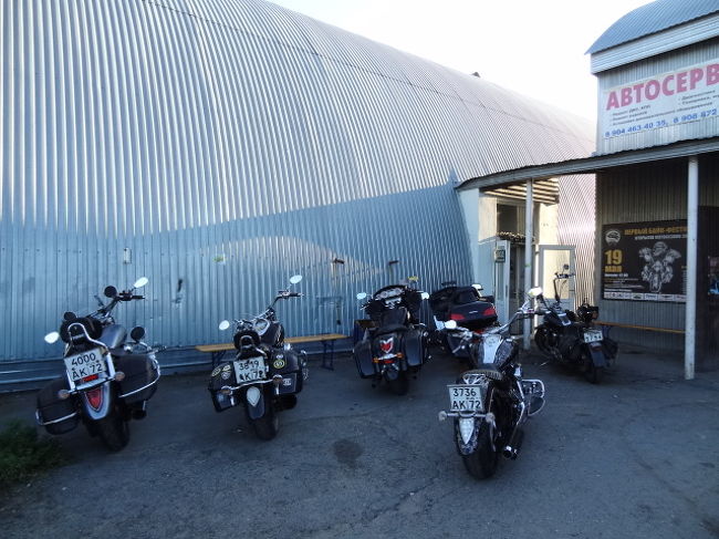 バイカーズクラブヘもどり休憩