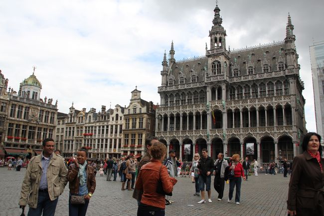 グランプラス<br />王の家とギルドハウス