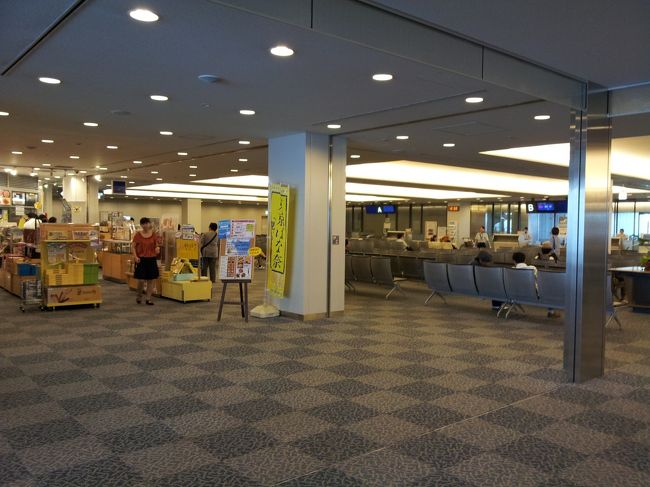 docomoカウンターで海外プラスナンバー（http://www.nttdocomo.co.jp/service/world/roaming/content/plus_number/　docomo同士で韓国旅行する際は便利です）の設定をしたりしているうちに、搭乗時間が迫ってきました。<br />初めての国内線乗り場。