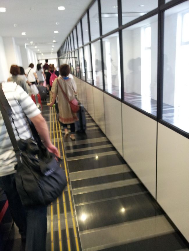 乗船時間になったので移動。