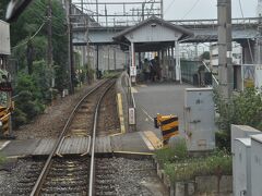 上熊谷駅です。
ホームの反対側は東武熊谷線が走っていたようです。