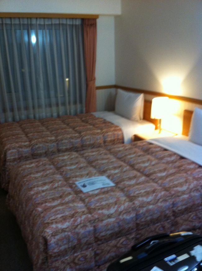 そしてあっという間に釜山滞在のお宿、東横イン釜山駅1　http://www.toyoko-inn.com/hotel/00194/hotelinfo.htmlへ。<br />到着からチェックインまで３０分。すごーい。<br />本当に駅横なので便利きわまりないです。特にビートルで来る人には一番便利なのでは？