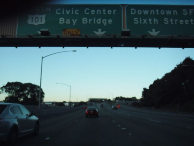 101号を北上し・・・