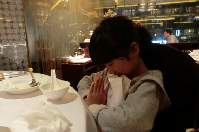 小龍包、チャーハン、白菜の煮込み、スープ２つで５５００円くらいでした。<br /><br />ここの小龍包は子供に言わせると「いまいち」。<br />でも他は、とてもおいしかったですよ。<br /><br />最後は完食でゴチソウサマ。<br /><br />