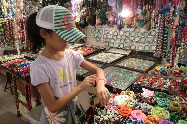 なぜかこんなガラクタ市みたいなのが好きな子です。<br /><br />いくつかお宝ゲットしていました。