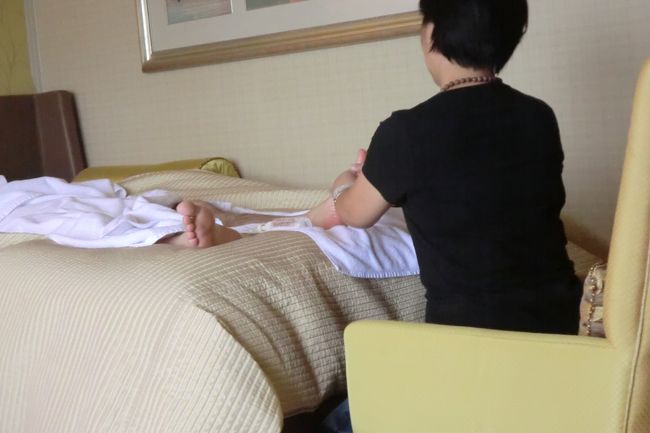 ホテルで一休み