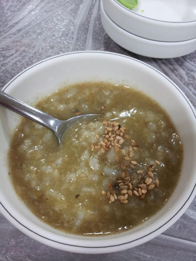 あわびがゆ。しつこくなくてあっさり。