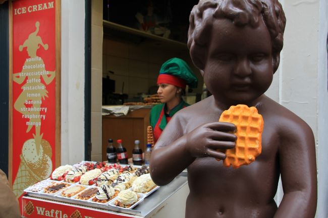 ブリュッセル風ベルギーワッフルのお店