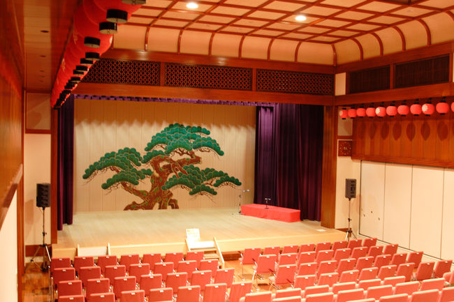 この日は、何も行われていませんでしたが舞台です。<br />