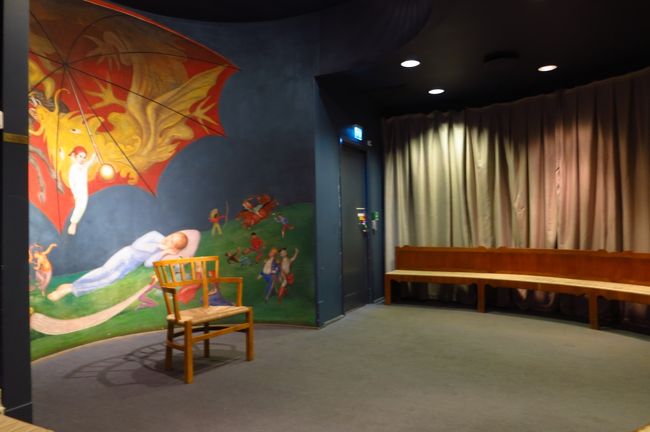 読み聞かせスペース<br /><br />集中してお話を聞いてくれそうです。