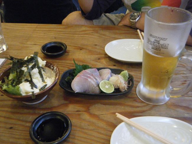 夜は、以前、ふらっと立ち寄って美味しかった、屋台居酒屋”よって屋”に行くことに決めていました。<br />大好きな骨付き鳥はもちろん、お魚やお野菜もとてもおいしと思います。<br />お店の方も、皆さん元気で感じが良く、ついつい長居してお腹いっぱい、楽しいひと時でした。