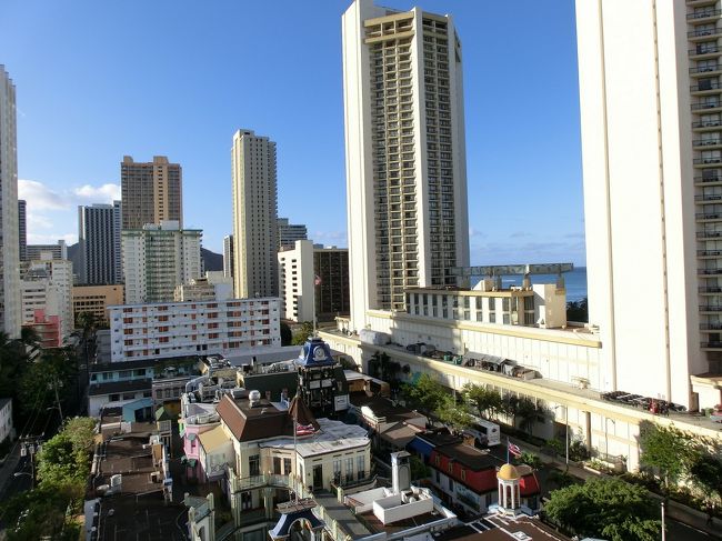 ３日目の朝です。快晴です。