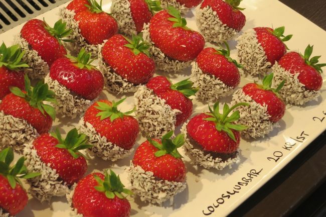 いちごがかわええ〜