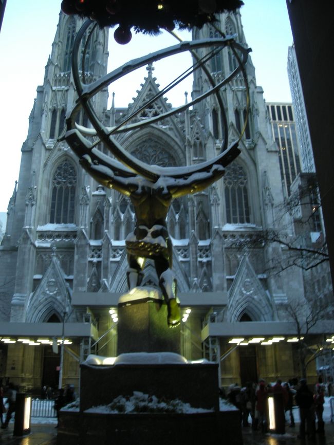 雪のマンハッタン