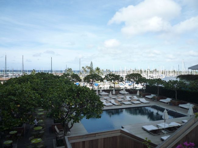 こっちがサンライズプール。<br />決して大きいプールじゃないけど、丁度いいかも！