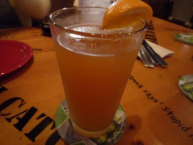 まずは、ＢＬＵＥ　ＭＯＯＮでホノルル最後の夜にかんぱーい☆<br /><br />このＢＬＵＥ　ＭＯＯＮ、去年ＮＹに行った時初めて飲んで一気に心を鷲掴みにされたビール（笑）。<br />フルーティーだから好き嫌いが分かれると思うけど、私的には最高に美味しい☆<br />このオレンジがポイントなんだよね〜<br /><br /><br />ＮＹの模様はこちら↓↓<br />http://4travel.jp/traveler/mitsubachimaaya/album/10602829/