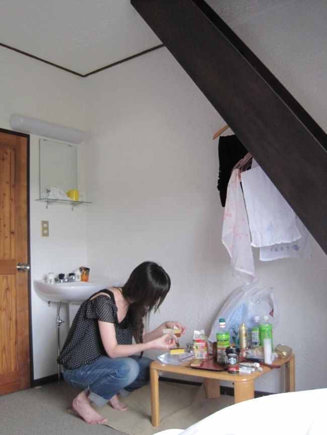 翌朝、トレッキングの準備♪