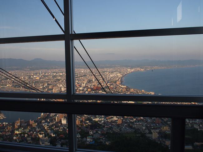 山麓駅から山頂駅へはあっという間に到着。