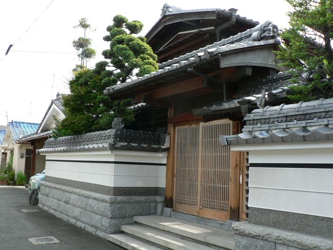 日本の旅 関西を歩く 京都八幡市の単伝庵(たんでんあん)、後村上天皇行宮跡周辺
