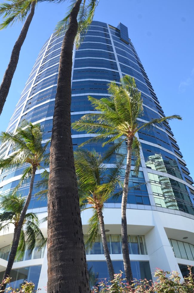 混雑するイミグレをやっと通り過ぎ、重い荷物をひきずり、レンタカーブースに行列し、<br />ようやくお宿に到着・・・家を出発して２０時間・・・