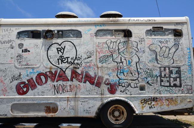 ランチはガーリック・シュリンプの元祖、ジョバンニで・・・（カフクにて）<br />