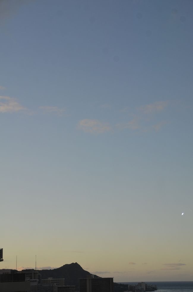 アラモアナの夜明け・・・・