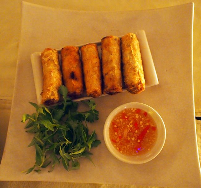 揚げ春巻き。<br />これもいけます。