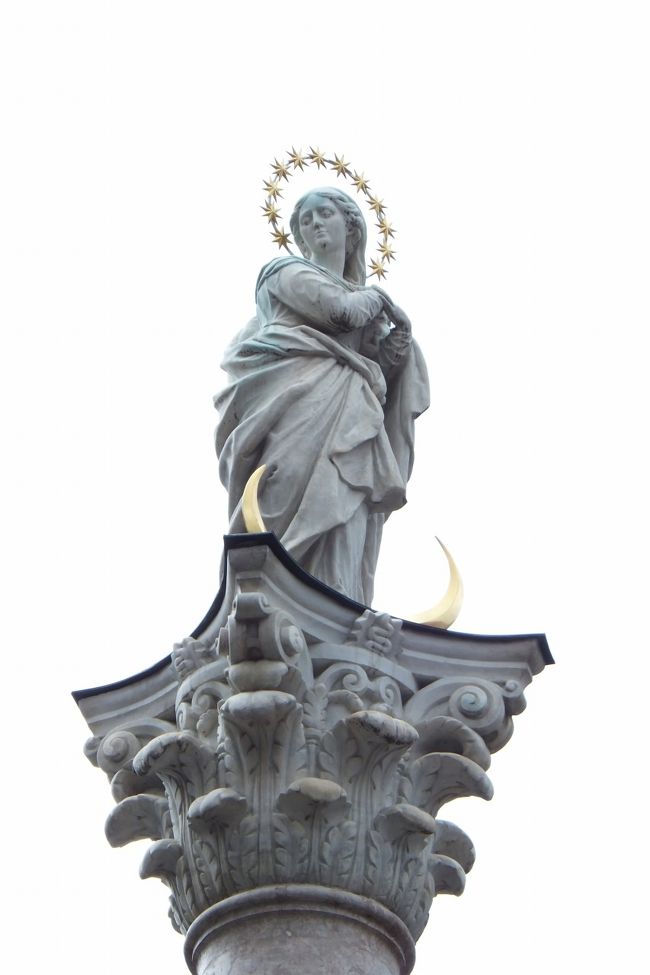 アンナ記念柱は本当に神々しかった。