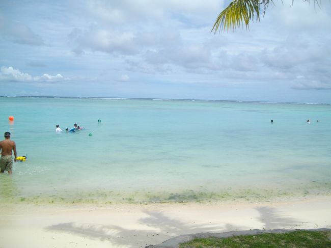 ほとんど人がいません<br />のんびりしたビーチ