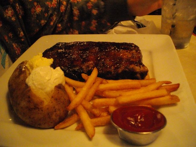 リブ＄18.59<br />私はリブが好きだったけど、私以外はリブアイのほうがお好みみたい。