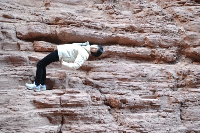 ガイドが不思議な写真を撮ってくれました。