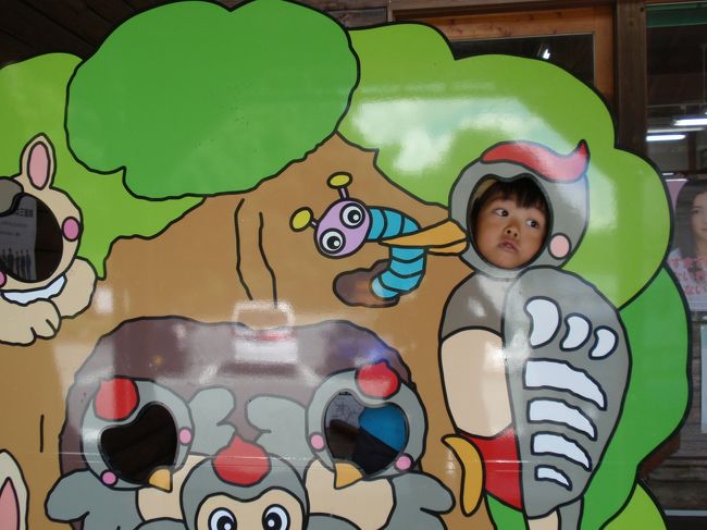 キツツキになった息子。