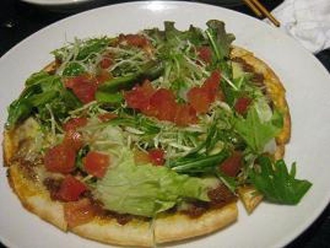 義母は、タコスピザとやらを注文