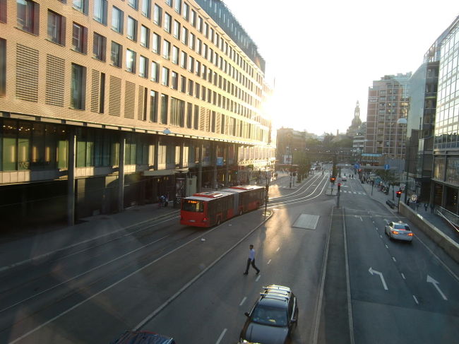 これが駅前の大通り。<br />