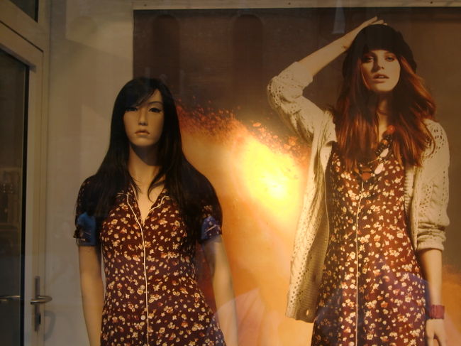 またまた日本人のようなマネキンを発見！<br />北欧には多いのだろうか。<br />