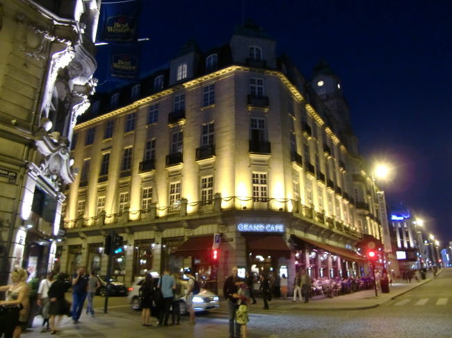 このあたりの街並みは綺麗である。<br />