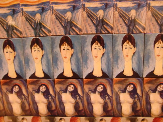 ムンクの絵は一切、撮影禁止。<br />ゴッホがよくて、ムンクはダメなのか！？<br /><br />ノルウェー、いや北欧が生んだ唯一の世界的画家だから、ムンクは特別扱いなのか。<br /><br />仕方なく、ショップでマグネットの写真を撮る。<br />