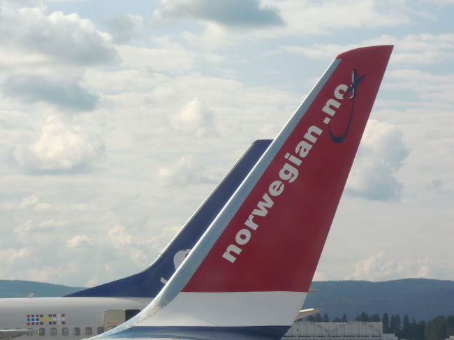 ノルウェーでは、結構な便数がありそうだった。<br />