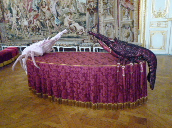 レース細工の上品な伊勢エビ？