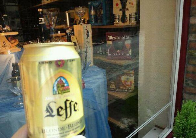 ベルギービール。<br />かなり濃い味。<br /><br />ビンビールがおいしそうだったけど<br />すぐ飲めそうな缶にしました。