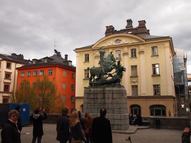 ここからまたしばらくガムラスタン散策です