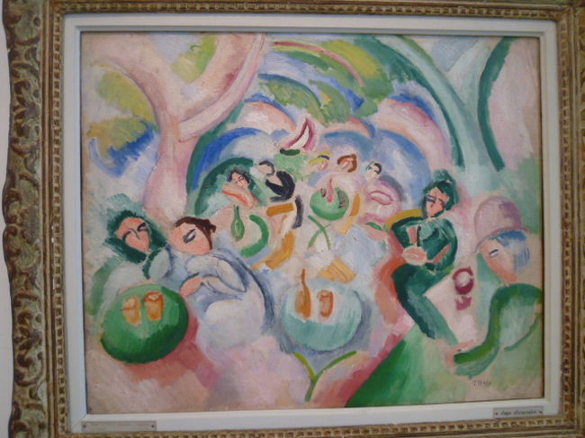 これもデュフィです。<br />独特の明るい色彩、かわいらしい感じ。