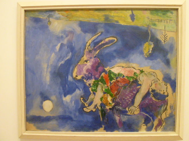 幻想的な色合いのシャガールです。