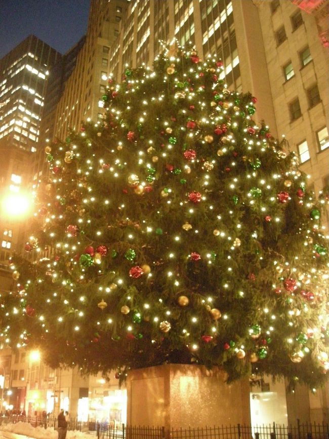 ＮＹＳＥ<br />ライトアップもきれいだー！<br />クリスマスが過ぎてたからか、人が少なかったです。