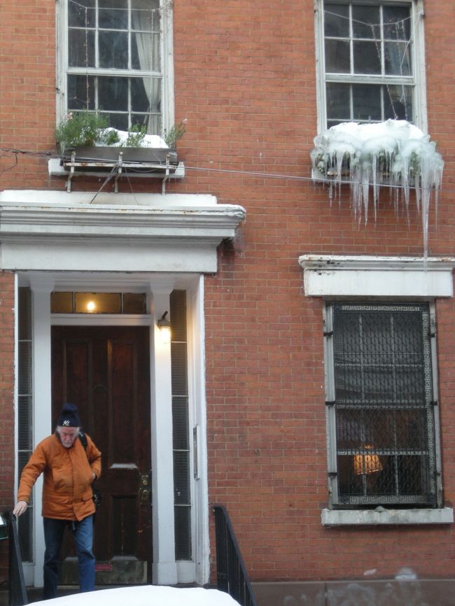 つららがすごい。