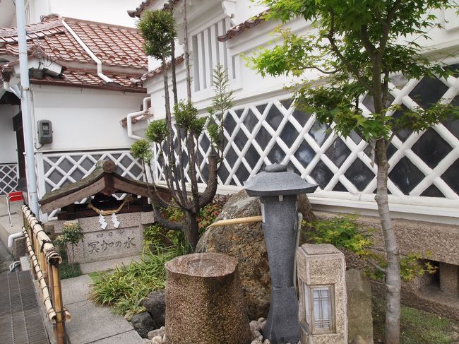 西条には、至る所に清水が出ています。<br />