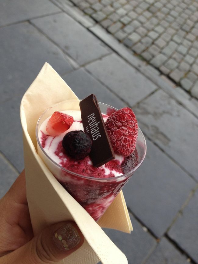 チョコアイスがとても美味しかったです。