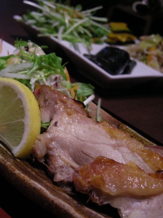 メインの鶏肉。うまし。