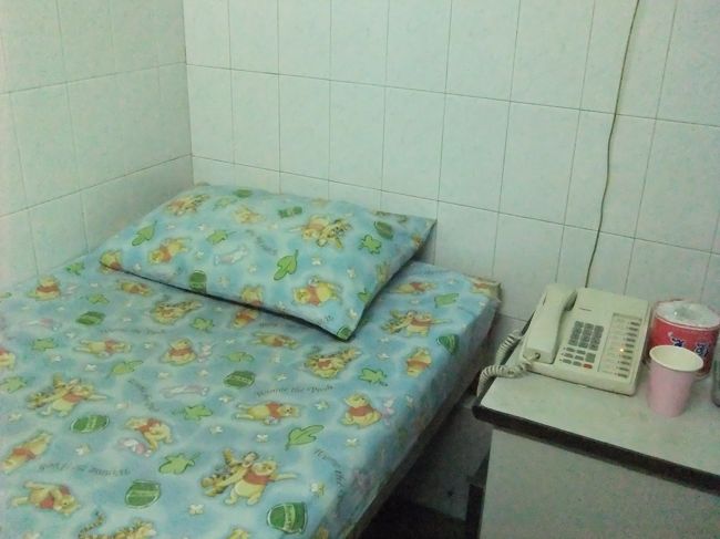 プーさんカバーとトイレ・シャワー付きで１泊200ドル。<br />もっと探せばもう少し安いとこもあるんだろな〜。