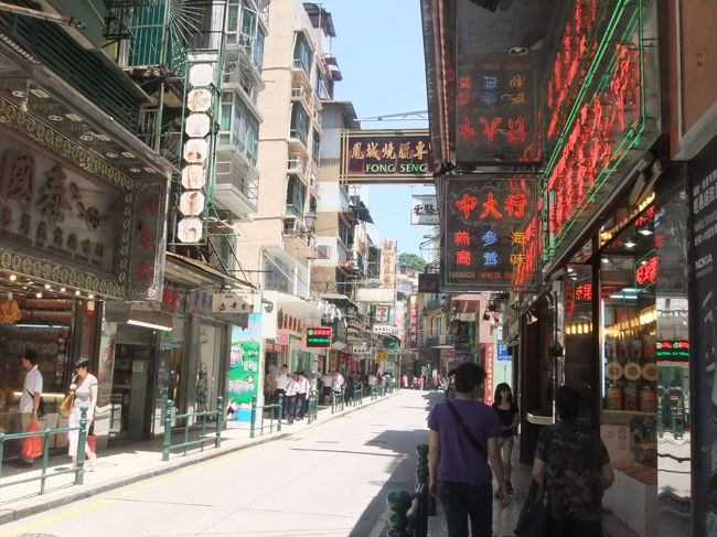 町並みも香港そっくり。
